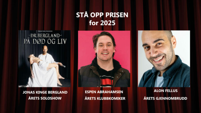 Vinnere Stå Opp-Prisen 2025