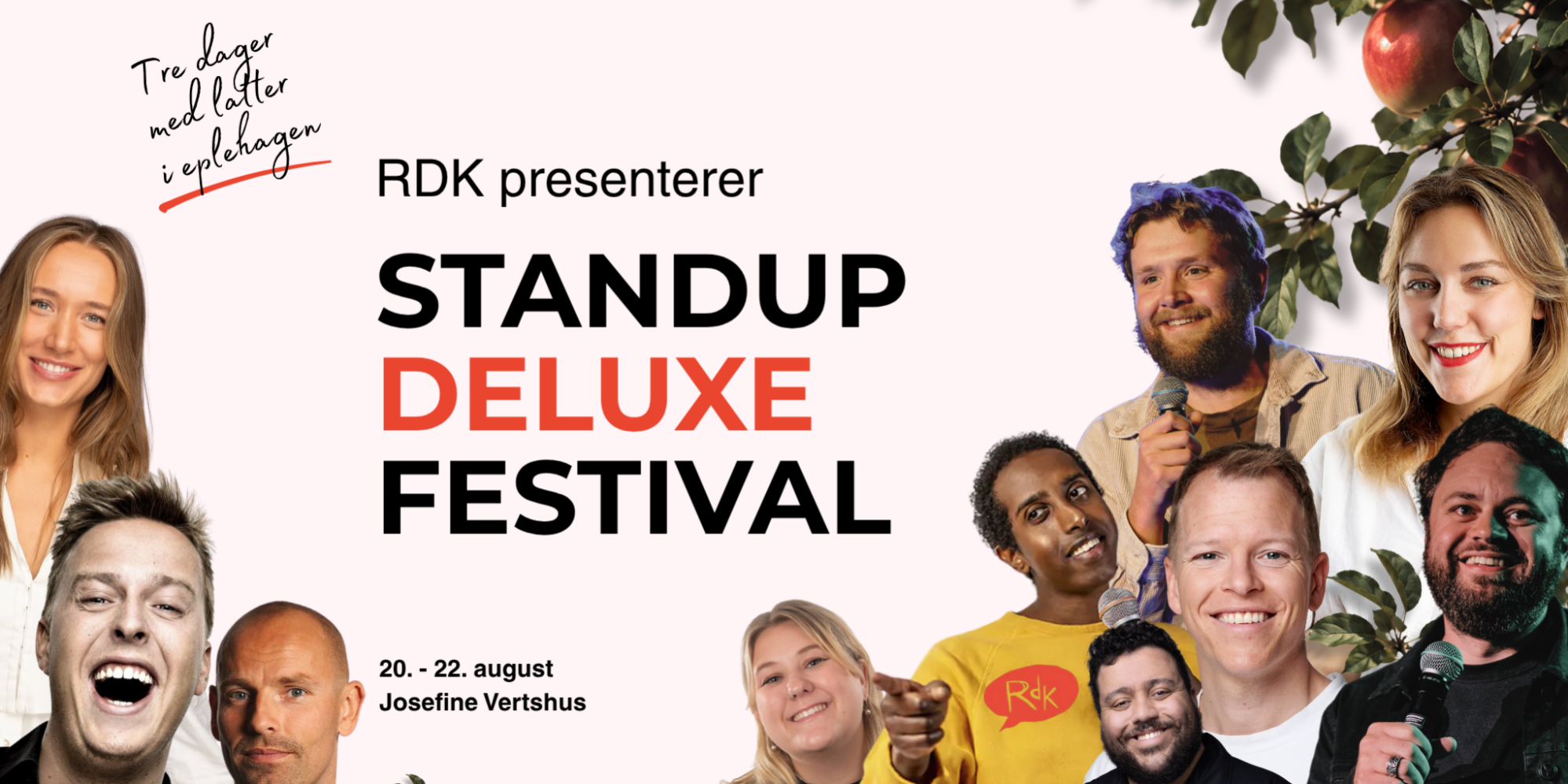 Dette kan du oppleve på Standup Deluxe Festival 2026